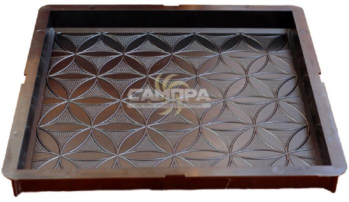 Форма Квадрат Цветок Жизни 30х30х3 см фото 2